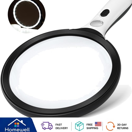 Handheld magnifying glass - 3x,