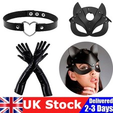 Sexy Leather Cat Mask For