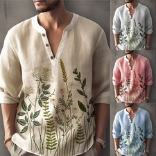 Trendy Men's Blouse Dress