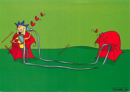 Picture postcard advertising - postcard;,