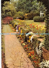 D005297 R. H. S. Gardens. Wisley. Dry wall at main entrance in spring. J. E. Dow