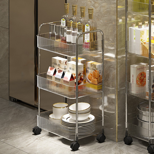 Tier storage trolley cart - 3,
