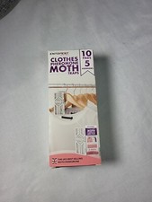 Entopest clothes pheromone moth traps 10 pads 5 hangers No Box 