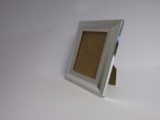 Two tone silver 4" x 4"