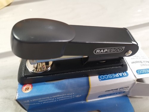 Rapesco minno stapler - rapesco, black