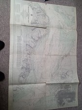 Admiralty Vintage Chart Solent