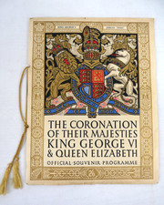 CORONATION King George Vl & Queen Elizabeth Souvenir Programme May 1937