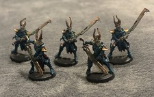 OOP Warhammer 40k Dark Eldar Incubi x5  Metal