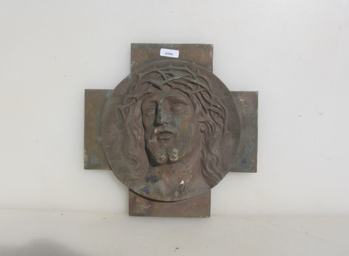 Vintage bronze jesus - vintage,