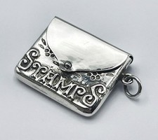 STERLING SILVER STAMPS CASE