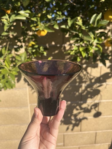 Purple glass amethyst color - glass,