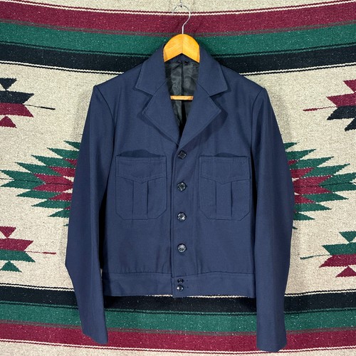 Vintage 70s navy - blue, canvas