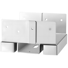 10 Pcs 6x6 Post Base Post Anchor for Concrete Inner Size 5.49x5.57 in