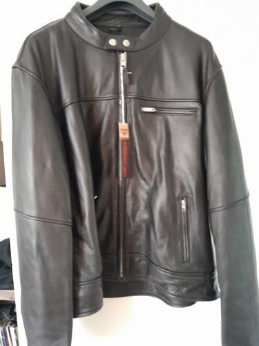 Mens davida black leather - ,