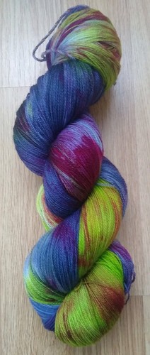 Hand dyed yarn shawls from - dyed,