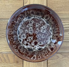 Vintage 1970s Kernewek Pottery Cereal Bowl 16cm Wide 4•5cm Tall Made In Cornwall