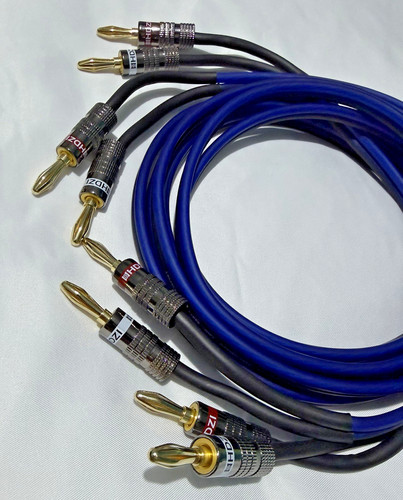 Gauge speaker cables - pair,