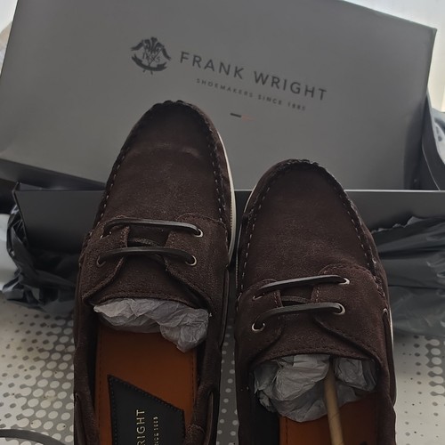 Frank wright men brown - frank, suede