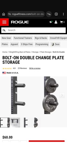Rogue fitness bolt double - rogue,