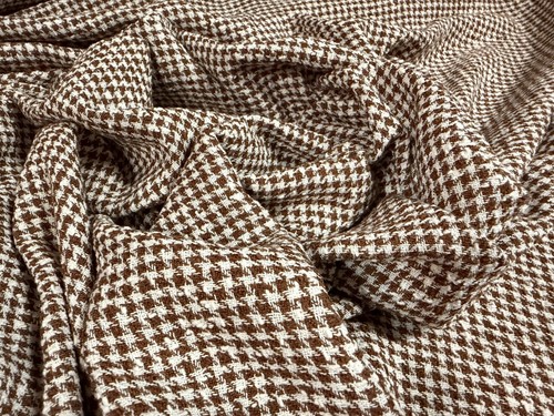 Wool bouclé fabric per metre - per,