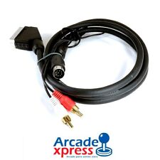 RGBS 8 Pin DIN to SCART + RCA