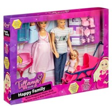 New Happy Family 4 Doll Set