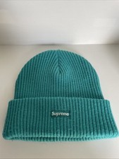 Supreme Wide Rib Beanie Teal - Used - Great Condition - Fast Dispatch