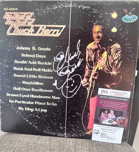 Chuck berry autograph the - autograph,