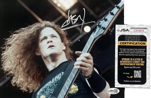 Jason newsted metallica signed - jason,