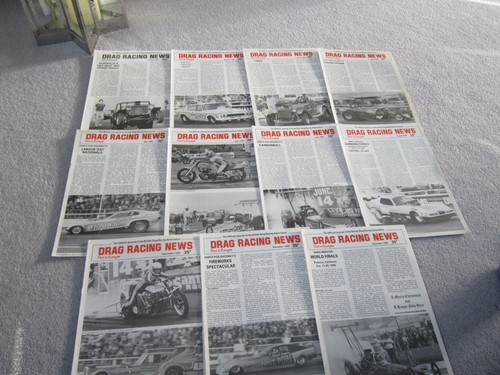 Drag racing news magazine - x,