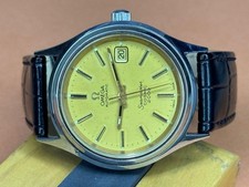 Vintage OMEGA Seamaster Cosmic 2000 Automatic Vintage Gold Dial Men