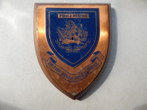 Rhodesia bsap reseve plaque - bsap,