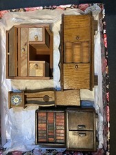 Antique dolls house furniture