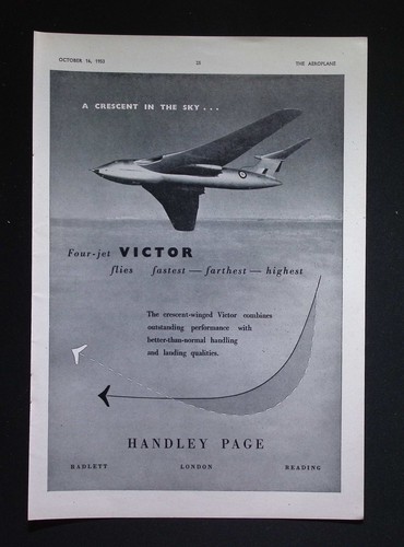 Original 1953 advert handley - original,