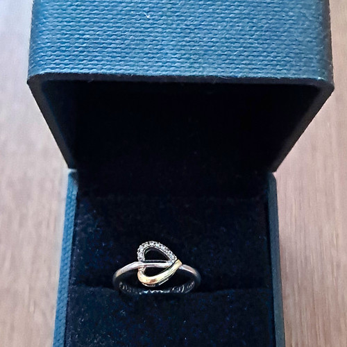 925 sterling silver and gold - silver,