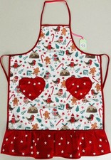 Childs Christmas Pretty Apron
