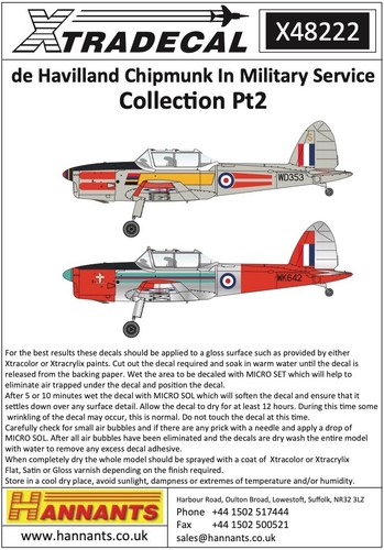 Xtradecal de havilland - xtradecal,