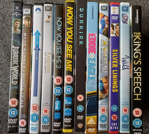Random bulk selection dvds - selection,