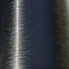 Black Brushed Steel Metallic Vinyl Wrap - BUBBLE/AIR FREE - Metal Film Sticker 