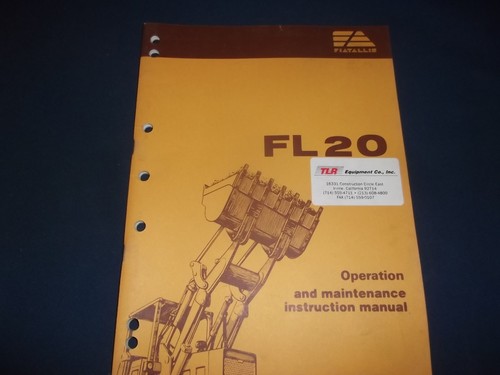 Fiat allis fl20 crawler loader - allis,