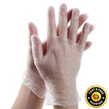 Shield Vinyl Clear Gloves