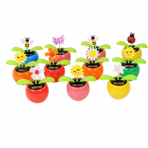 Solar power dancing flowers - power,