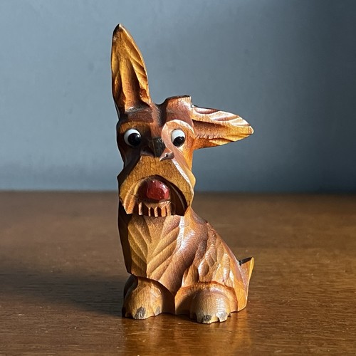 Vintage hand carved wooden - vintage,