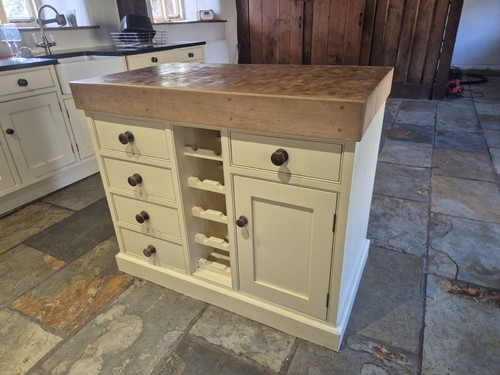 Reclaimed butchers block - butchers, or
