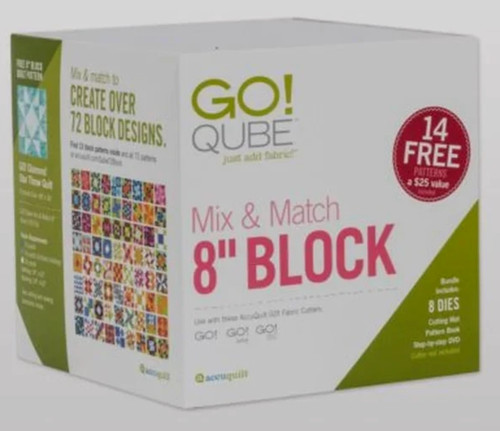 Accuquilt qube mix match - go!, &