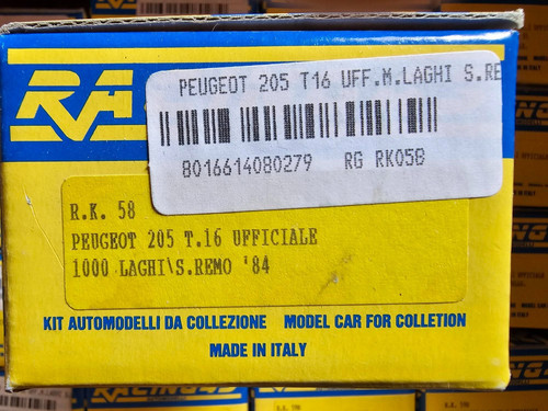 Peugeot 205 t16 - 1/43,