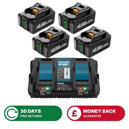 Battery for makita 18v - makita, 8.0ah