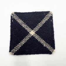 Genuine WW2 The Cameronians Scottish Rifles Tartan Regimental Flash