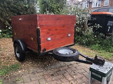 Wooden Camping Trailer