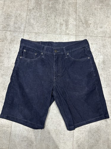 Levi 514 navy - navy, corduroy